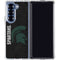 Michigan State University Bold Spartans Logo Galaxy Z Fold6 Clear Case