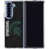 Michigan State University Bold Spartans Logo Galaxy Z Fold6 Clear Case