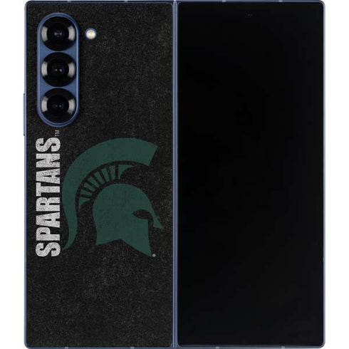 Michigan State University Bold Spartans Logo Galaxy Z Fold6 Skin