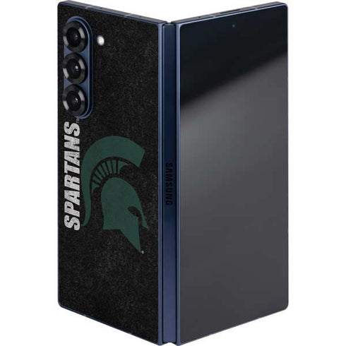 Michigan State University Bold Spartans Logo Galaxy Z Fold6 Skin