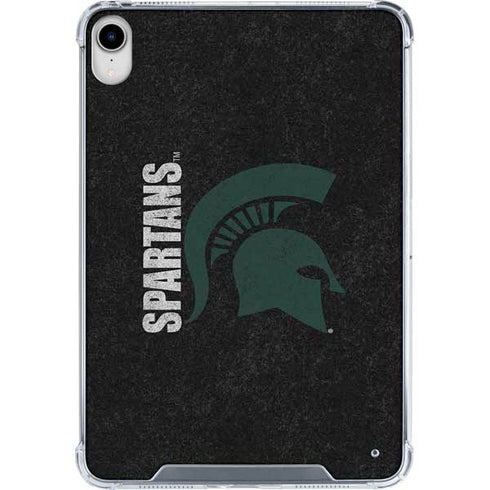 Michigan State University Bold Spartans Logo iPad 11th Gen (2025) Clear Case