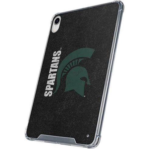 Michigan State University Bold Spartans Logo iPad 11th Gen (2025) Clear Case