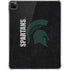Michigan State University Bold Spartans Logo iPad Pro 11in (2024) Clear Case