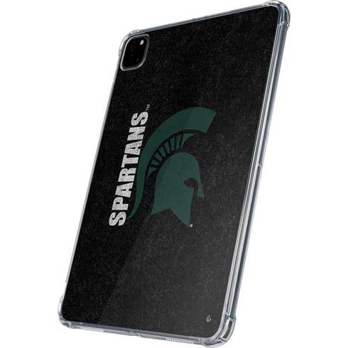 Michigan State University Bold Spartans Logo iPad Pro 11in (2024) Clear Case