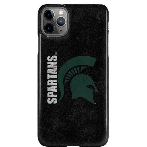 Michigan State University Bold Spartans Logo iPhone Cases