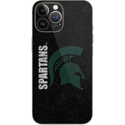 Michigan State University Bold Spartans Logo iPhone 15 Pro Max Skin