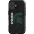 Michigan State University Bold Spartans Logo iPhone 16 Impact Case