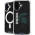 Michigan State University Bold Spartans Logo iPhone 16 Plus MagSafe Case
