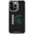 Michigan State University Bold Spartans Logo iPhone 16 Pro Clear Case