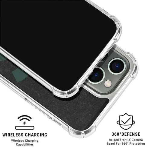 Michigan State University Bold Spartans Logo iPhone 16 Pro Clear Case