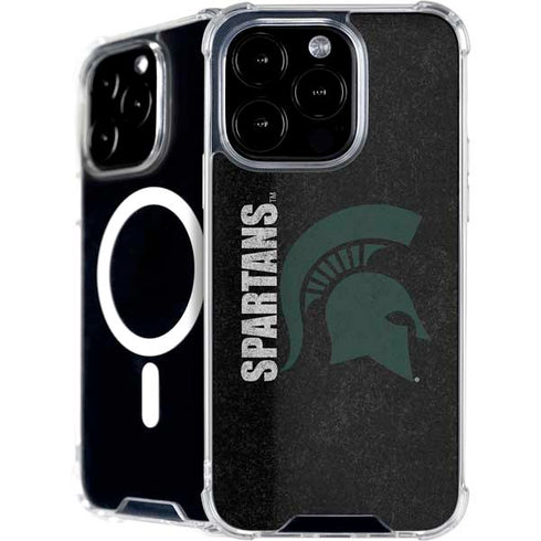 Michigan State University Bold Spartans Logo iPhone 16 Pro MagSafe Case