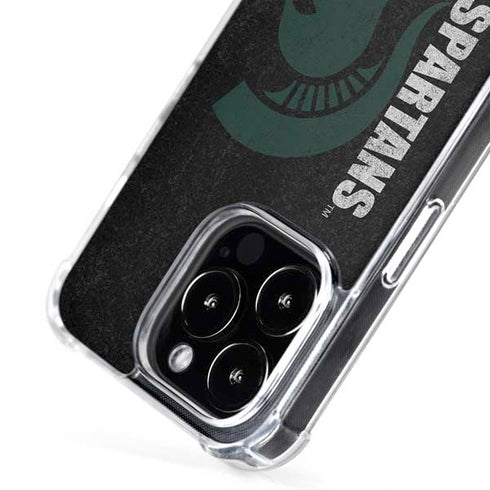 Michigan State University Bold Spartans Logo iPhone 16 Pro MagSafe Case