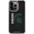 Michigan State University Bold Spartans Logo iPhone 16 Pro Max Clear Case