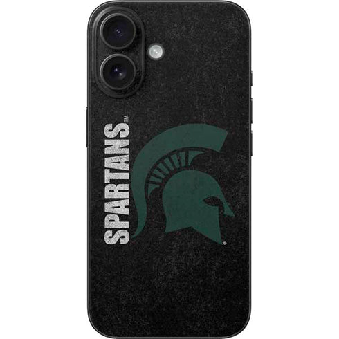 Michigan State University Bold Spartans Logo iPhone 16 Skin