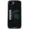 Michigan State University Bold Spartans Logo iPhone 16e Clear Case
