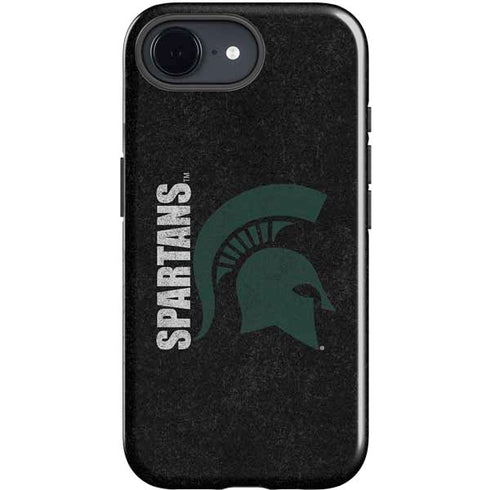 Michigan State University Bold Spartans Logo iPhone 16e Impact Case