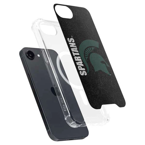 Michigan State University Bold Spartans Logo iPhone 16e MagSafe Case