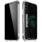 Michigan State University Bold Spartans Logo iPhone X/XS Clear Case