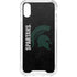 Michigan State University Bold Spartans Logo iPhone XS Clear Case