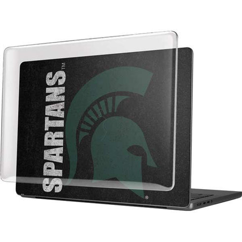 Michigan State University Bold Spartans Logo MacBook Pro 14in (2021-24) Case plus Skin