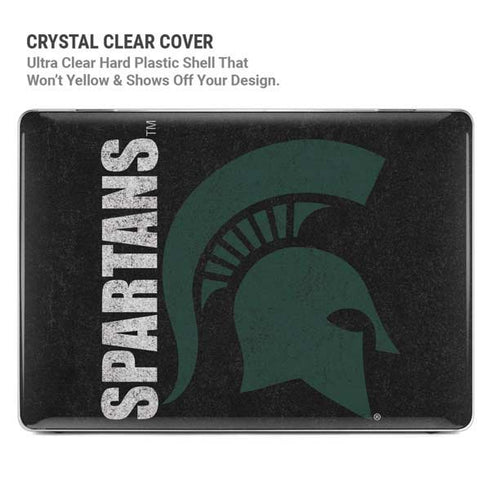 Michigan State University Bold Spartans Logo MacBook Pro 14in (2021-24) Case plus Skin