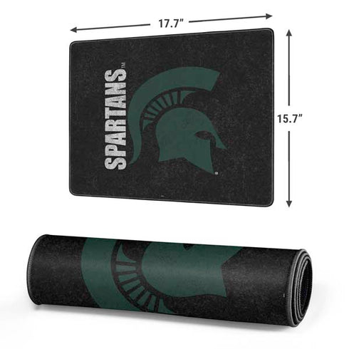 Michigan State University Bold Spartans Logo Gaming Mouse Pad