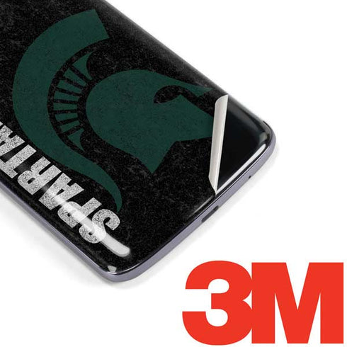 Michigan State University Bold Spartans Logo Moto E5 Plus Skin