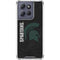 Michigan State University Bold Spartans Logo Moto G 5G (2025) Clear Case