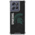 Michigan State University Bold Spartans Logo Moto G 5G (2025) Clear Case