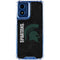 Michigan State University Bold Spartans Logo Moto G Play 4G (2024) Clear Case