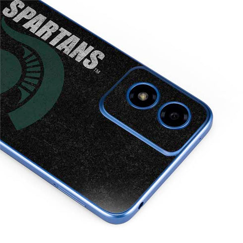 Michigan State University Bold Spartans Logo Moto G Play 4G (2024) Skin