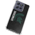 Michigan State University Bold Spartans Logo Moto G Power 5G (2025) Clear Case
