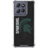Michigan State University Bold Spartans Logo Moto G Stylus 5G (2025) Clear Case
