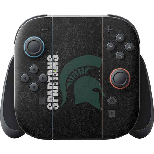 Michigan State University Bold Spartans Logo Nintendo Skins