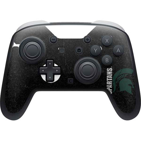 Michigan State University Bold Spartans Logo Nintendo Skins