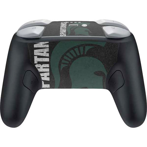 Michigan State University Bold Spartans Logo Nintendo Switch 2 (2025) Pro Controller Skin