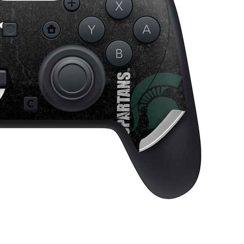 Michigan State University Bold Spartans Logo Nintendo Switch 2 (2025) Pro Controller Skin