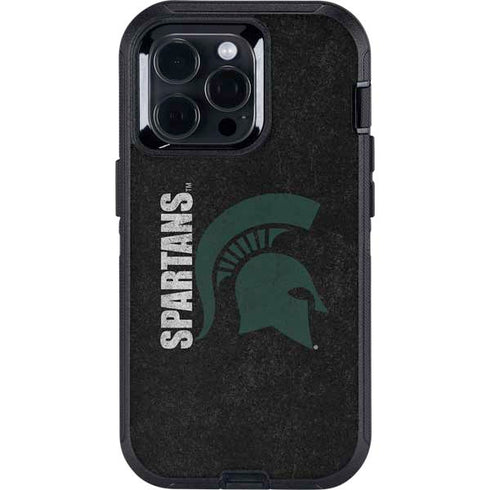 Michigan State University Bold Spartans Logo Otterbox Defender iPhone Skin