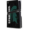 Michigan State University Bold Spartans Logo PS5 Pro Disk Console Skin