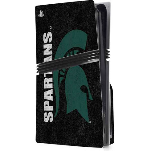 Michigan State University Bold Spartans Logo PlayStation PS5 Skins