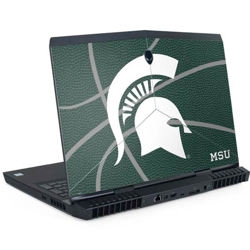 Michigan State University Green Basketball Dell Alienware Skin