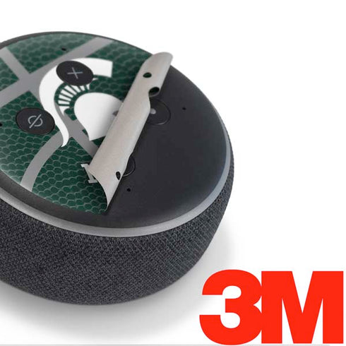 Michigan State University Green Basketball Amazon Echo Dot Skin