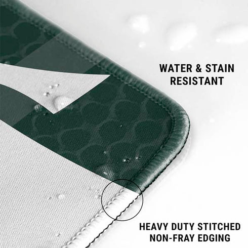 Michigan State University Green Basketball Gaming Mouse Pad