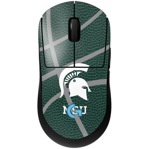 Michigan State University Green Basketball G Pro Wireless Gaming Mouse Skin