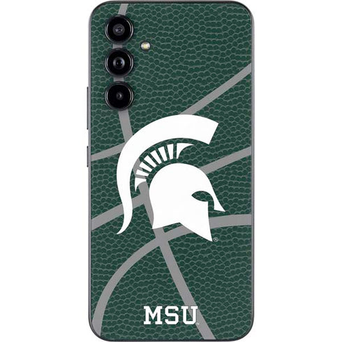 Michigan State University Green Basketball Galaxy A54 5G Skin