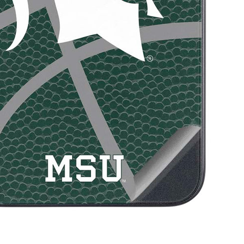 Michigan State University Green Basketball Galaxy A54 5G Skin