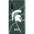 Michigan State University Green Basketball Galaxy Cases