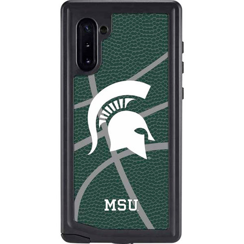 Michigan State University Green Basketball Galaxy Cases