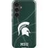 Michigan State University Green Basketball Galaxy S25 Plus Impact Case