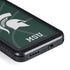 Michigan State University Green Basketball Galaxy S24 Plus Waterproof Case